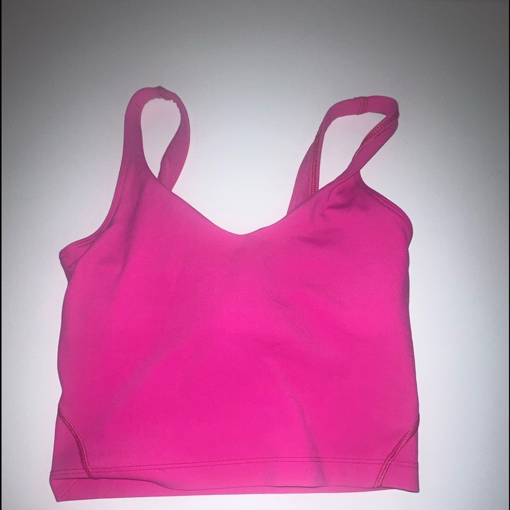 Sonic Pink Lululemon Align Tank Top